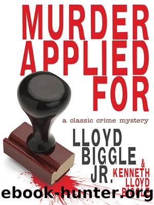 Murder Applied For by Lloyd Biggle Jr. & Jr. & Kenneth Lloyd Biggle