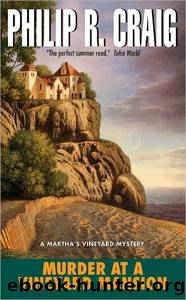 Murder At A Vineyard Mansion by Philip R. Craig