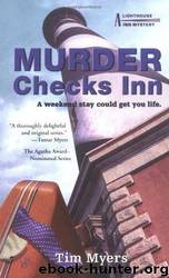 Murder Checks Inn by Tim Myers