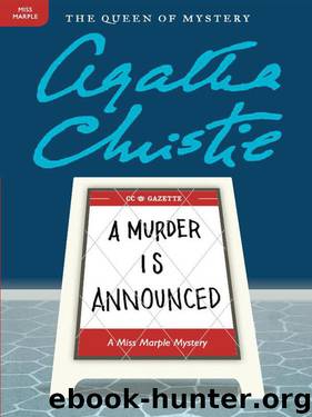 Murder Is Announced by Agatha Christie