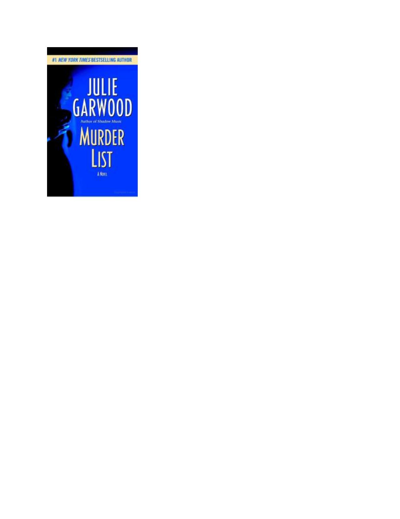 Murder List by Julie Garwood