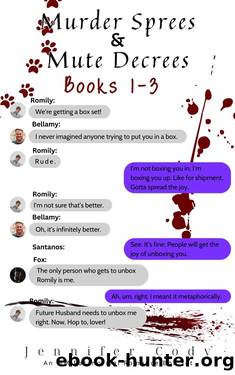 Murder Sprees and Mute Decrees Books 1-3 by Jennifer Cody