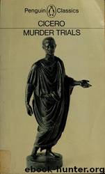 Murder Trials by Cicero & Marcus Tullius Cicero