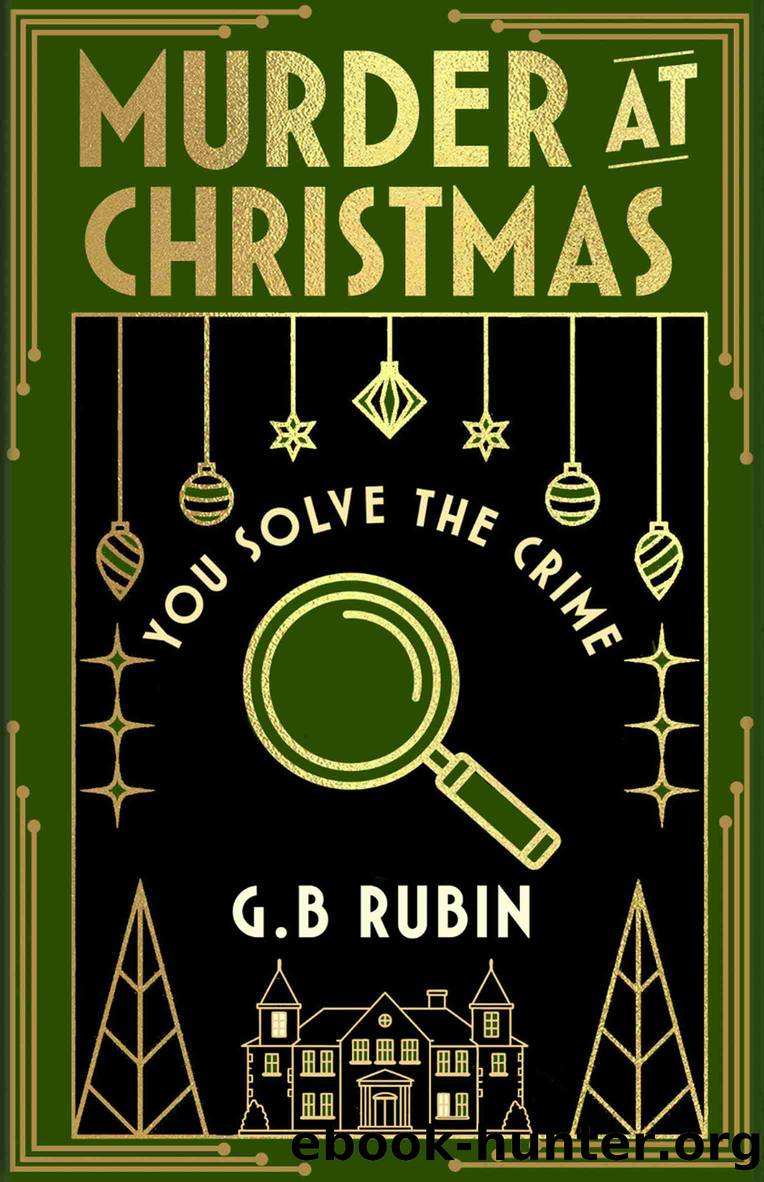 Murder at Christmas: You Solve the Crime by G. B. Rubin