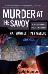 Murder at the Savoy by Maj Sjöwall & Per Wahlöö