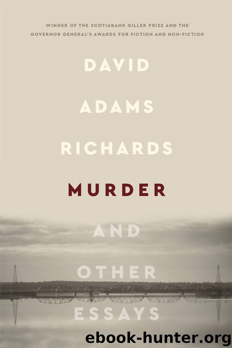 Murder by David Adams Richards