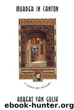 Murder in Canton by Van Gulik Robert