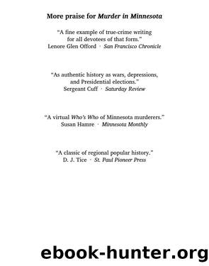 Murder in Minnesota by Walter Trenerry