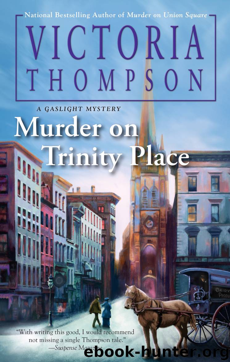 Murder on Trinity Place by Victoria Thompson