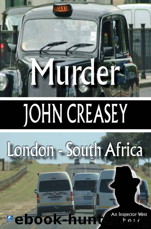 Murder, London--South Africa by John Creasey