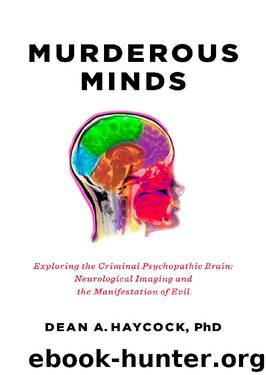 Murderous Minds: Exploring the Criminal Psychopathic Brain: Neurological Imaging and the Manifestation of Evil by Dean A. Haycock