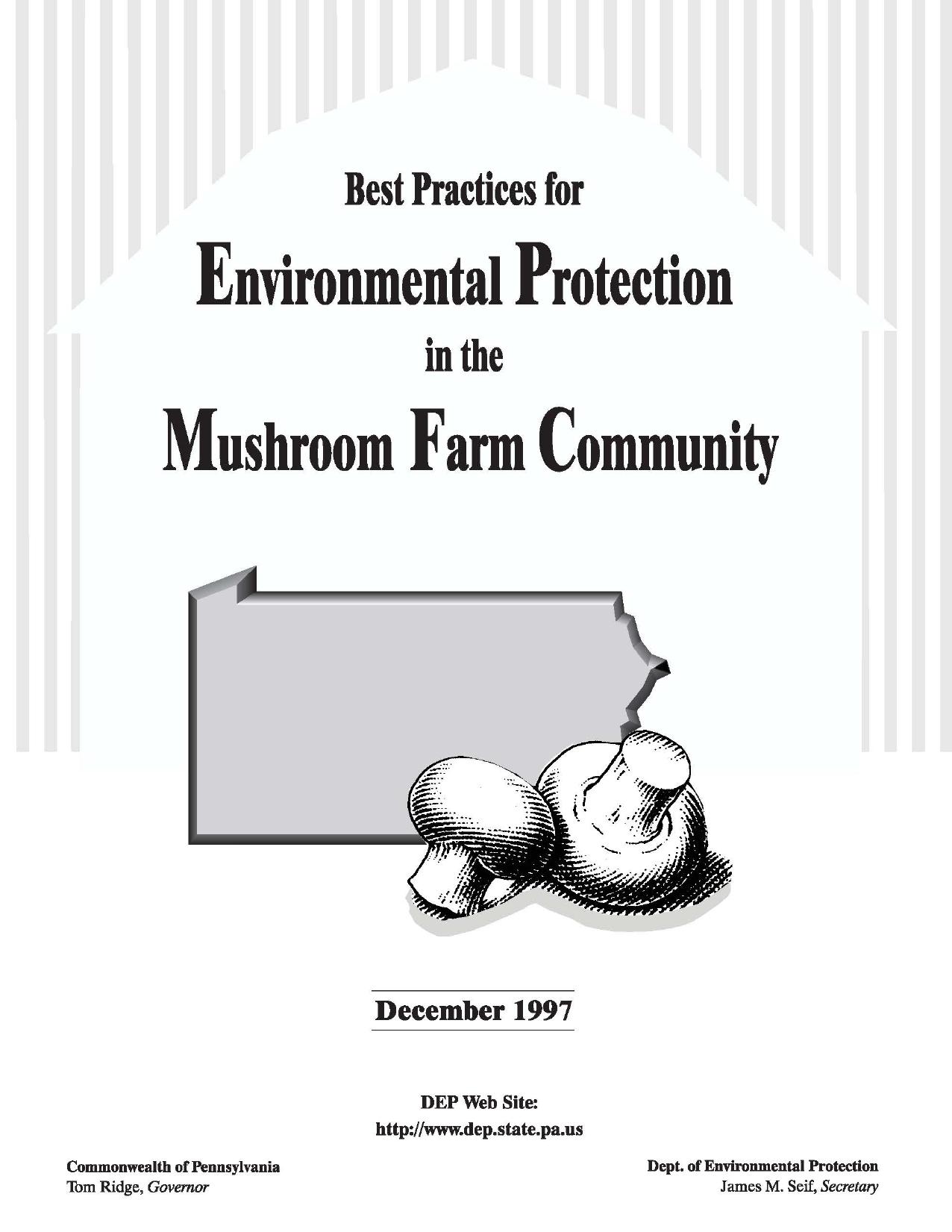 Mushroom Manual by Department of Environmental Protection