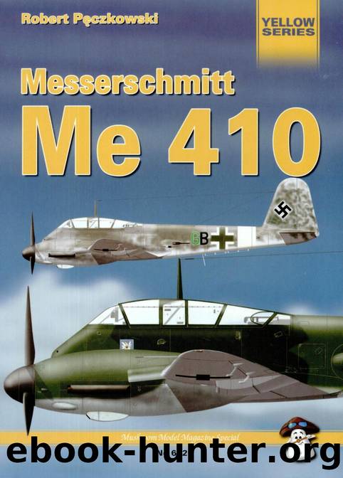 Mushroom Model Magazine Special - Yellow Series 6120 by Messerschmitt Me 410 (complete)