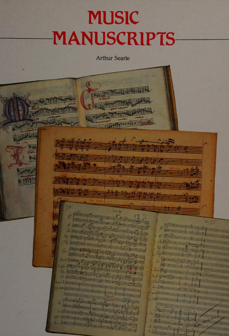 Music Manuscripts by Arthur Searle