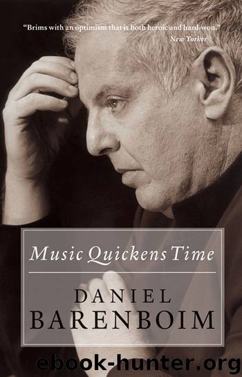 Music Quickens Time by Daniel Barenboim