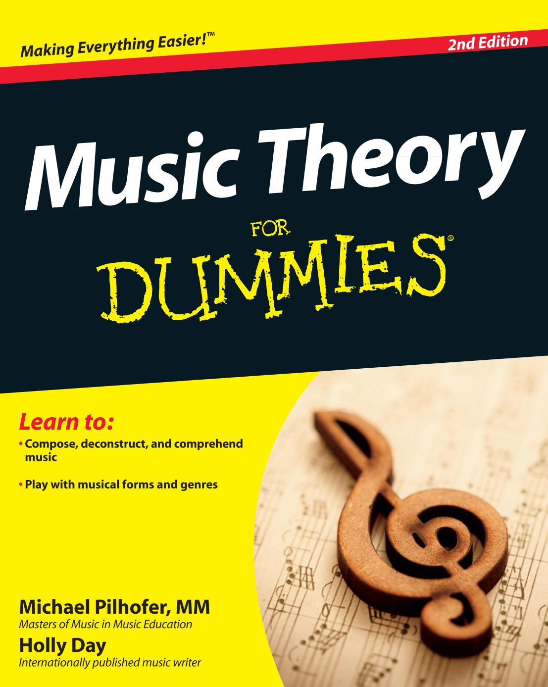 Music Theory For Dummies, 2nd Edition by Pilhofer Michael & Day Holly