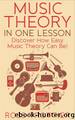 Music Theory in One Lesson: Discover How Easy Music Theory Can Be! by Ross Trottier