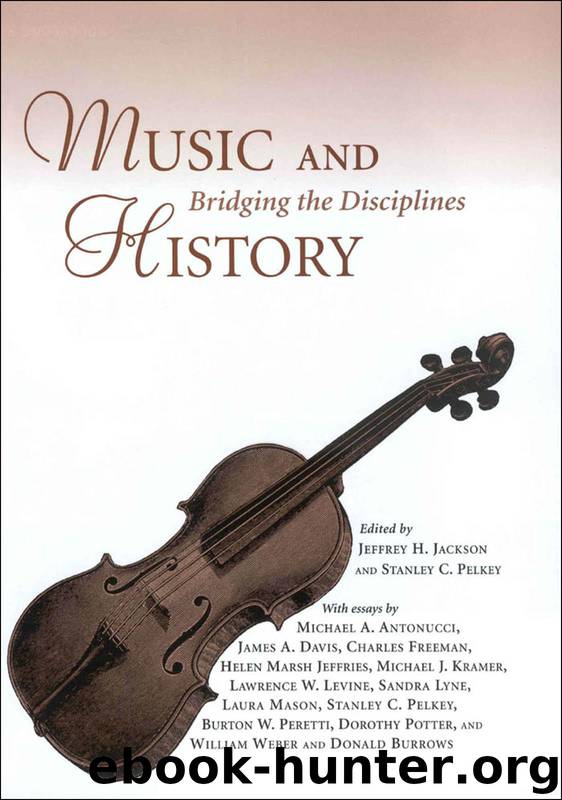 Music and History by Jeffrey H. Jackson