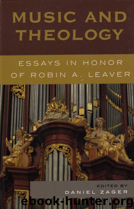 Music and Theology by Unknown