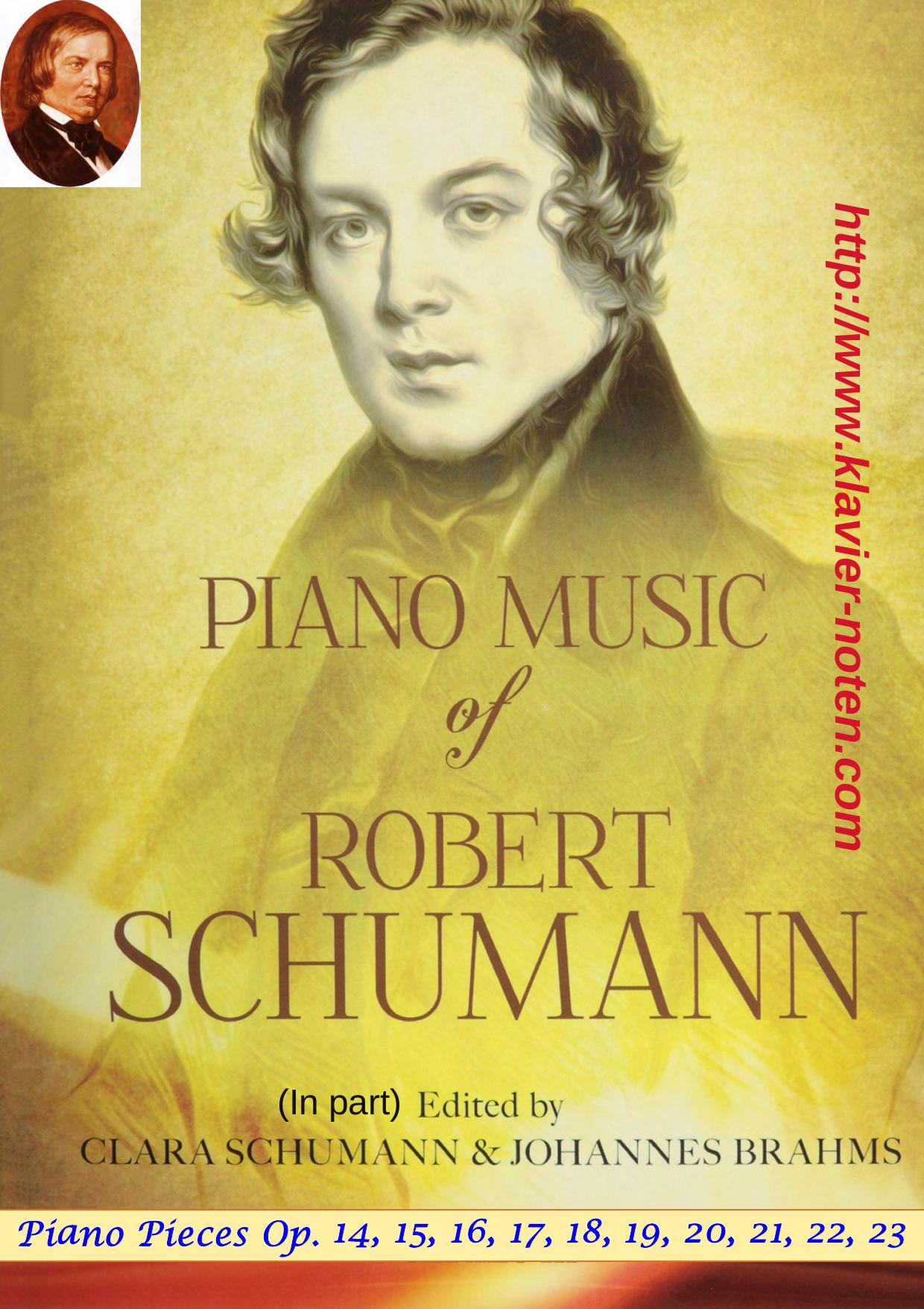 Music for Piano Solo Op.14-23 by Schumann Robert