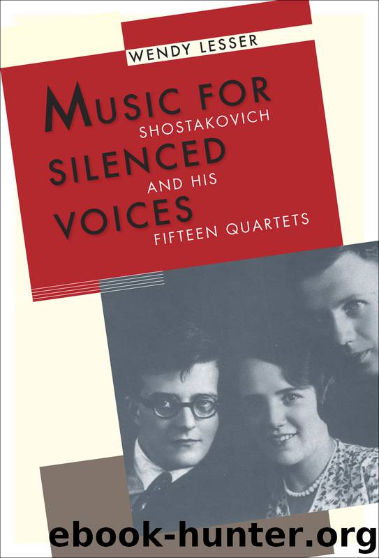 Music for Silenced Voices by Wendy Lesser