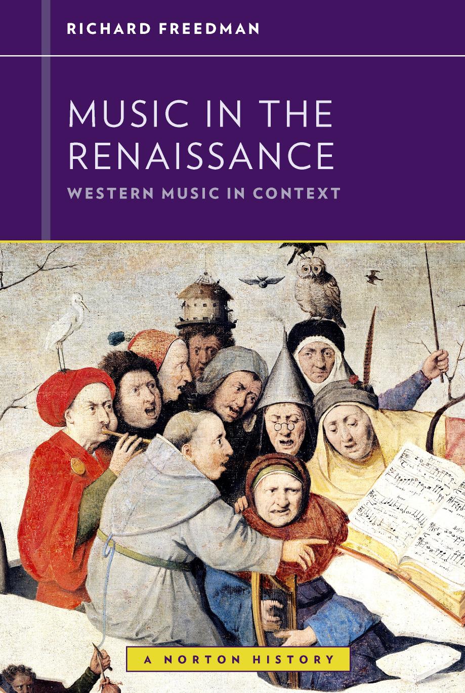 Music in the Renaissance by Richard Freedman