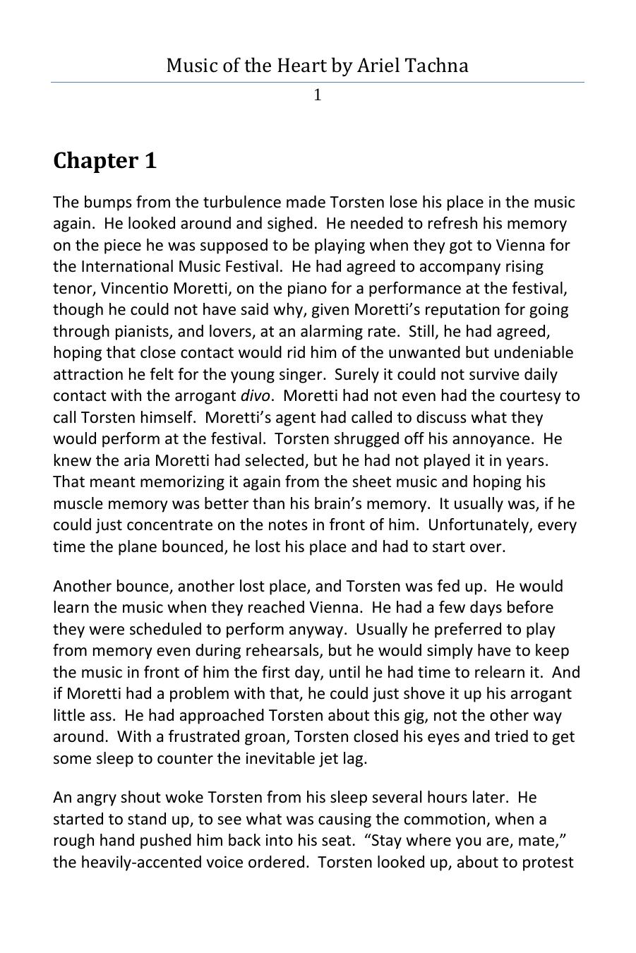 Music of the Heart by Ariel Tachna by Ariel Tachna