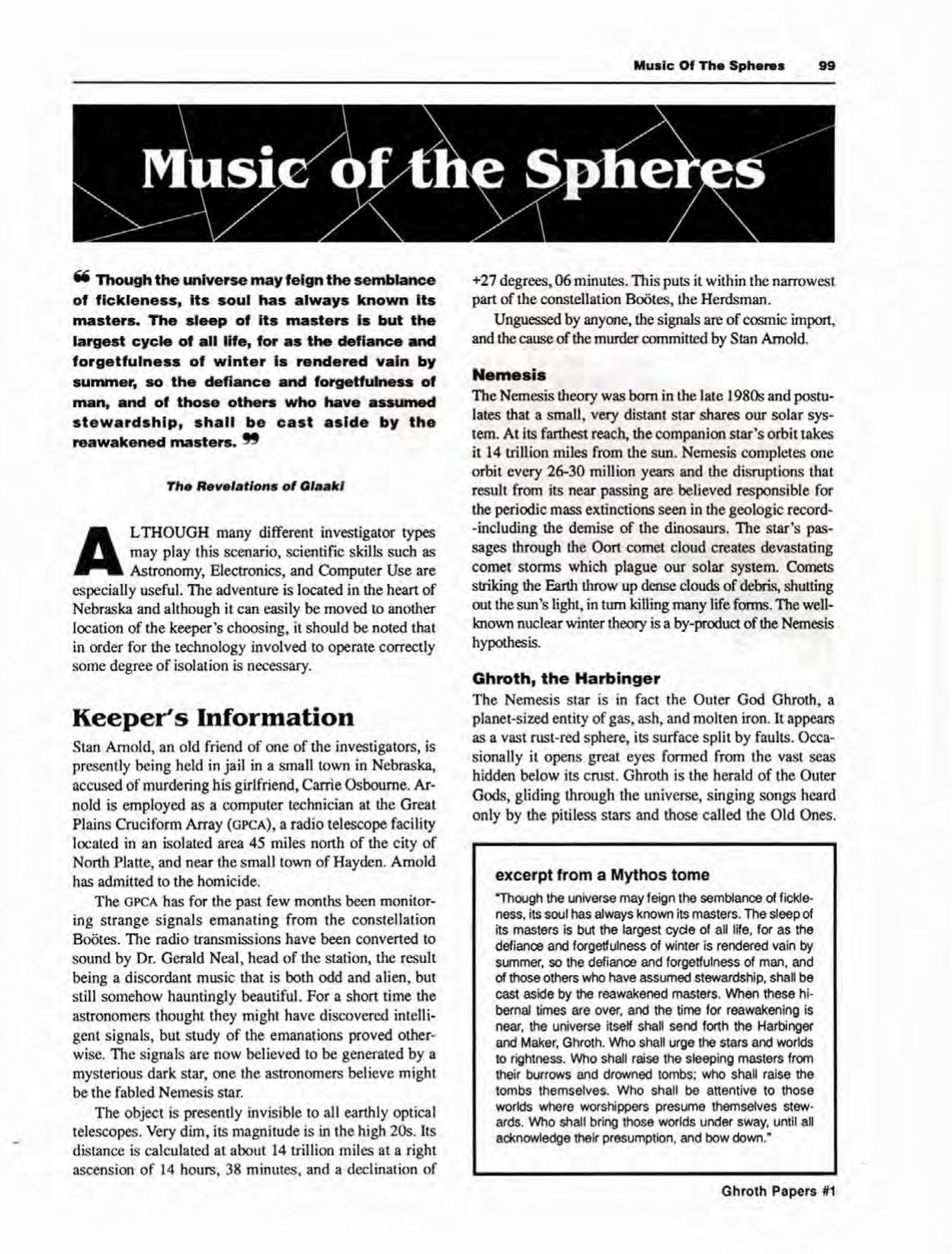Music of the Spheres by Unknown