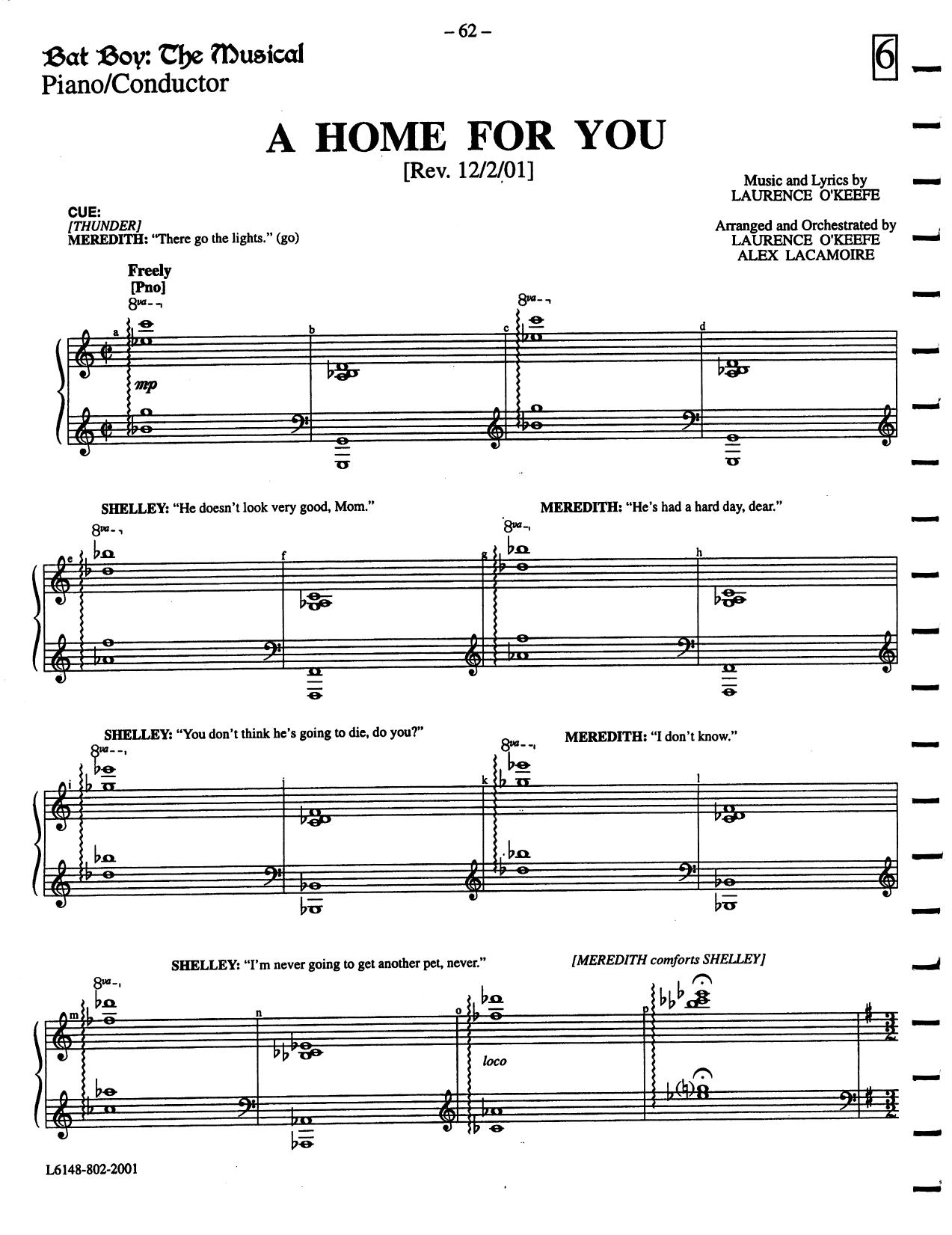 Musical - Bat Boy by A Home For You