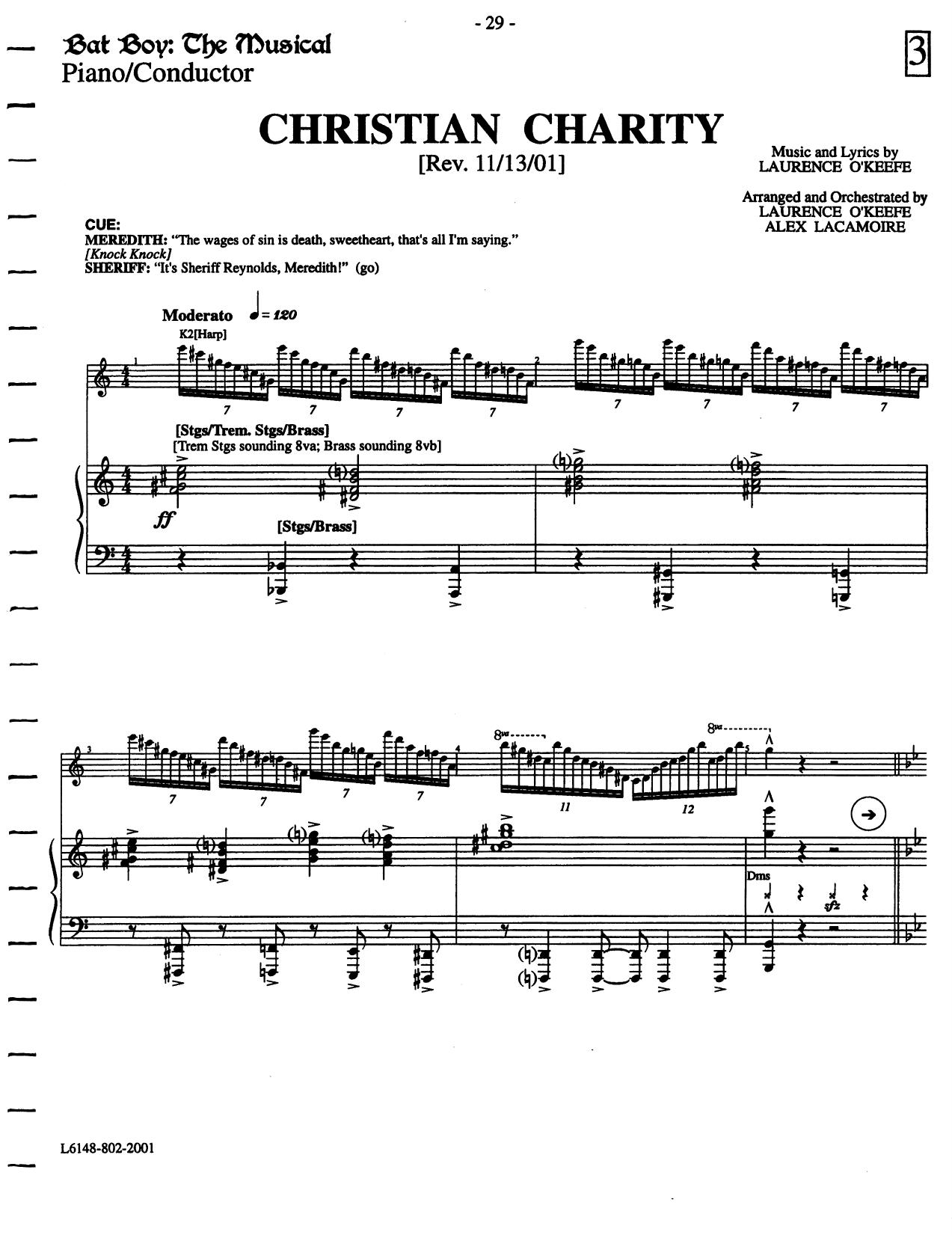 Musical - Bat Boy by Christian Charity