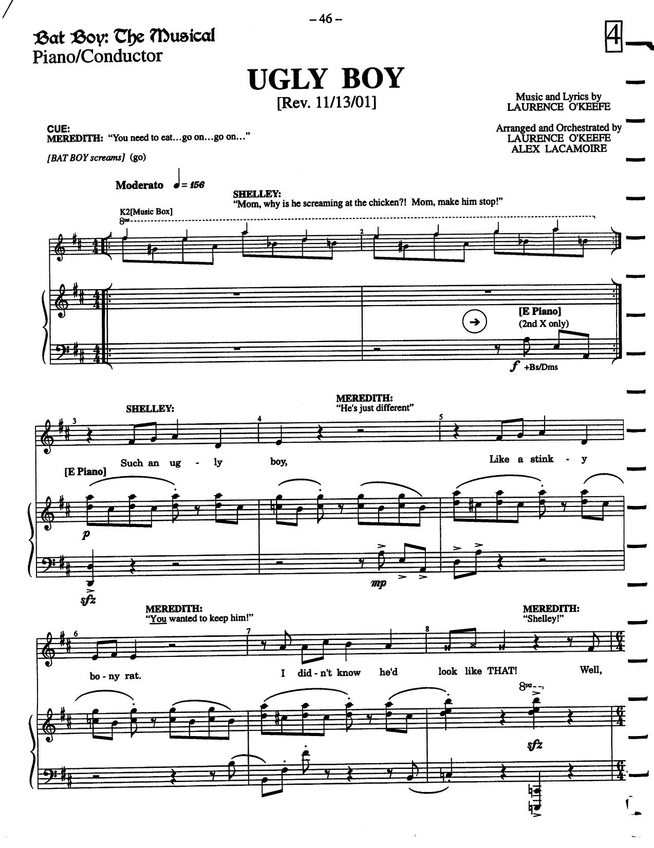 Musical - Bat Boy by Ugly Boy