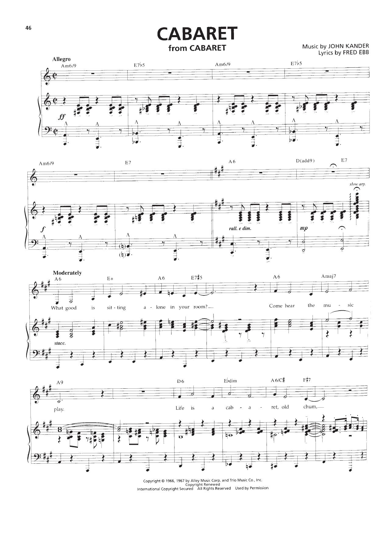 Musical - Cabaret - Cabaret by Stephan Huck