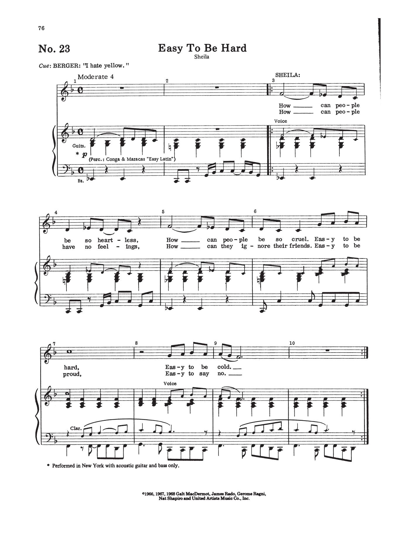 Musical - Hair by Stephan Huck