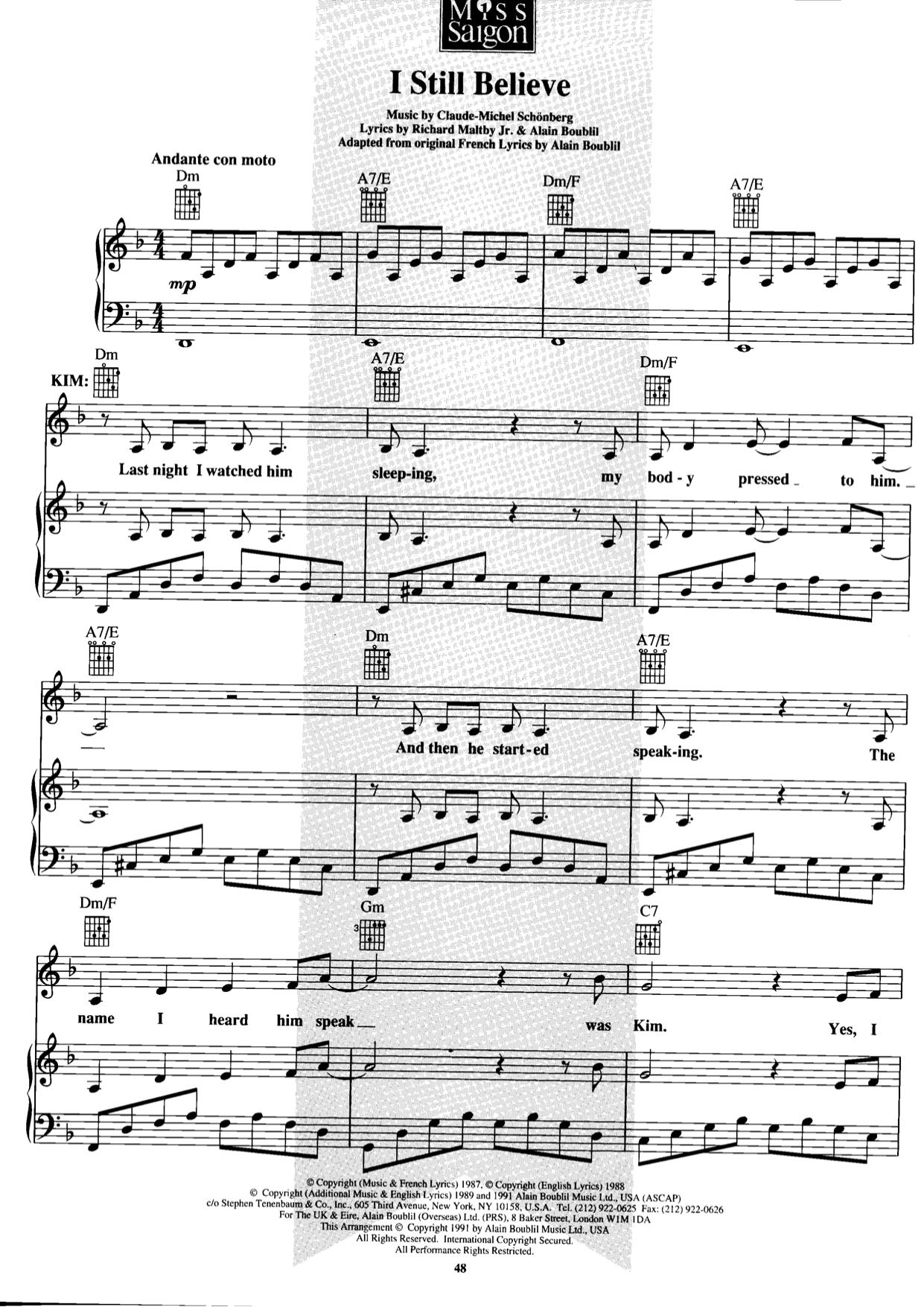 Musical - Miss Saigon by Gesler