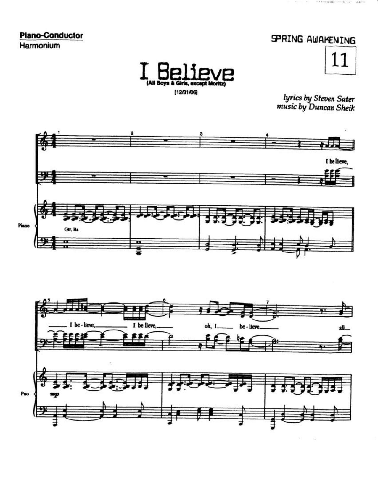 Musical - Spring Awakening by Stephan Huck