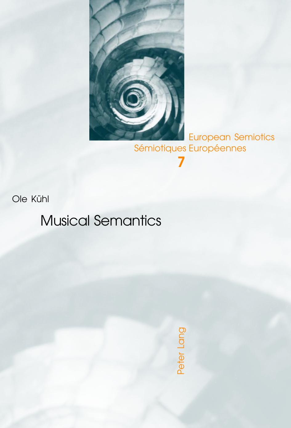 Musical Semantics by Ole Kühl