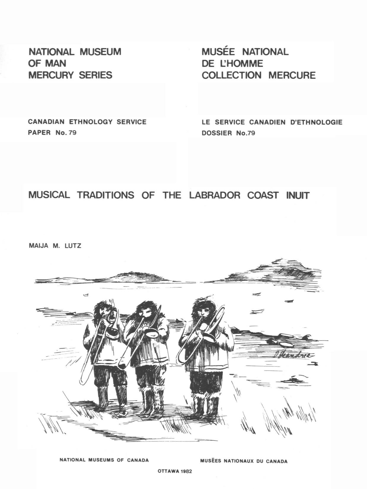 Musical traditions of the Labrador coast Inuit by Maija M. Lutz