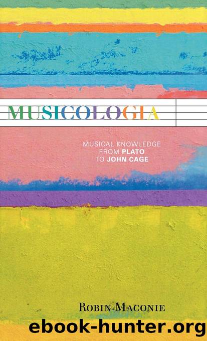 Musicologia by Maconie Robin;