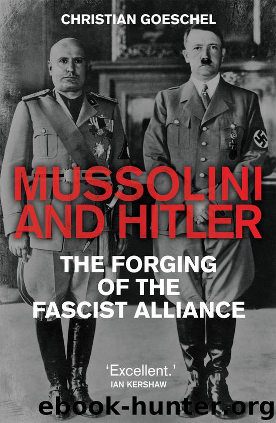 Mussolini and Hitler by Christian Goeschel
