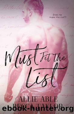 Must Fit the List by Becca Taylor & Allie Able