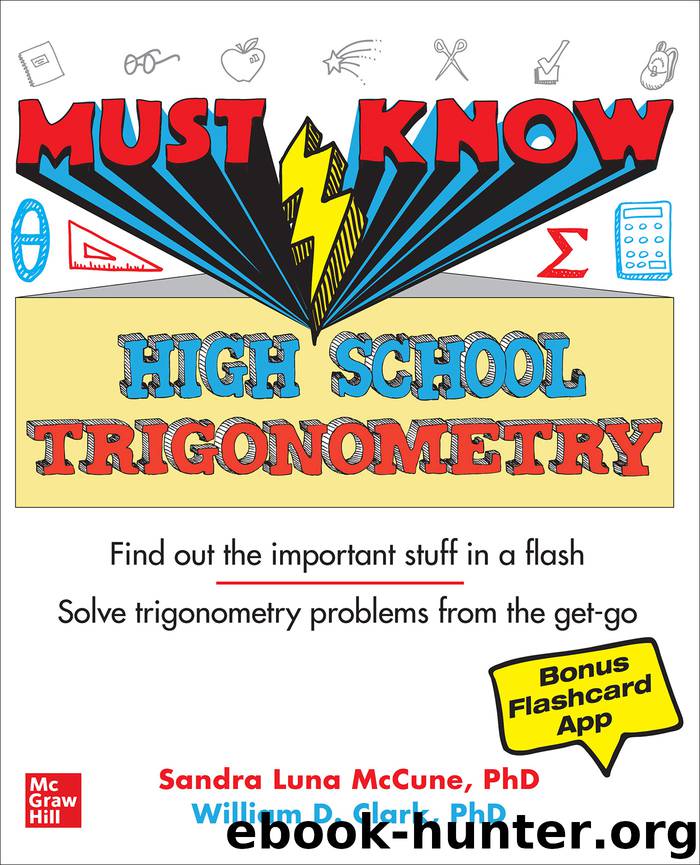 Must Know High School Trigonometry by Sandra Luna McCune