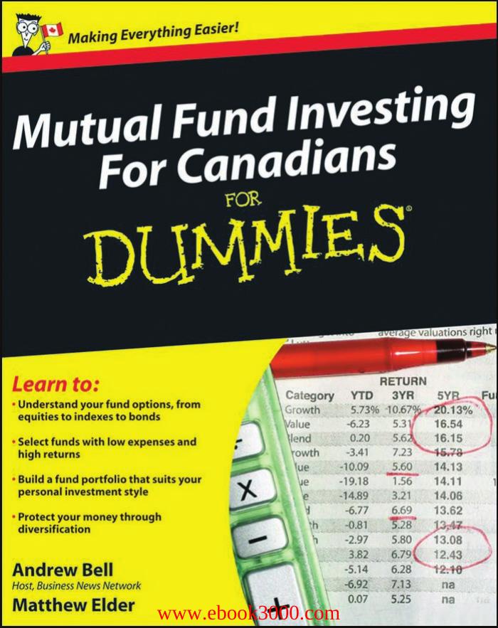 Mutual Fund Investing For Canadians For Dummies by Unknow