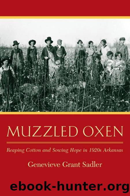 Muzzled Oxen : Reaping Cotton and Sowing Hope in 1920s Arkansas by Genevieve Grant Sadler