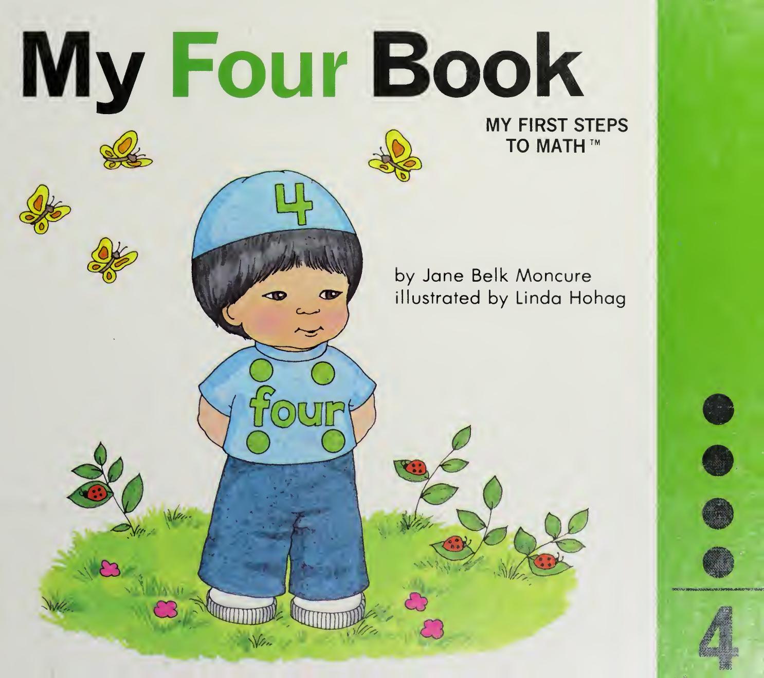 My 4 Four Book by Moncure Jane Belk