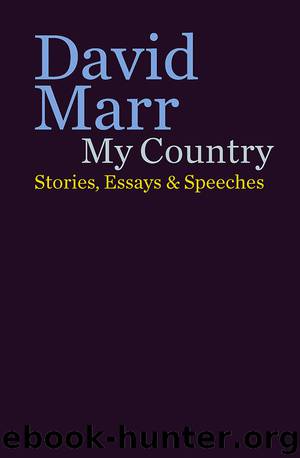 My Country by Marr David;