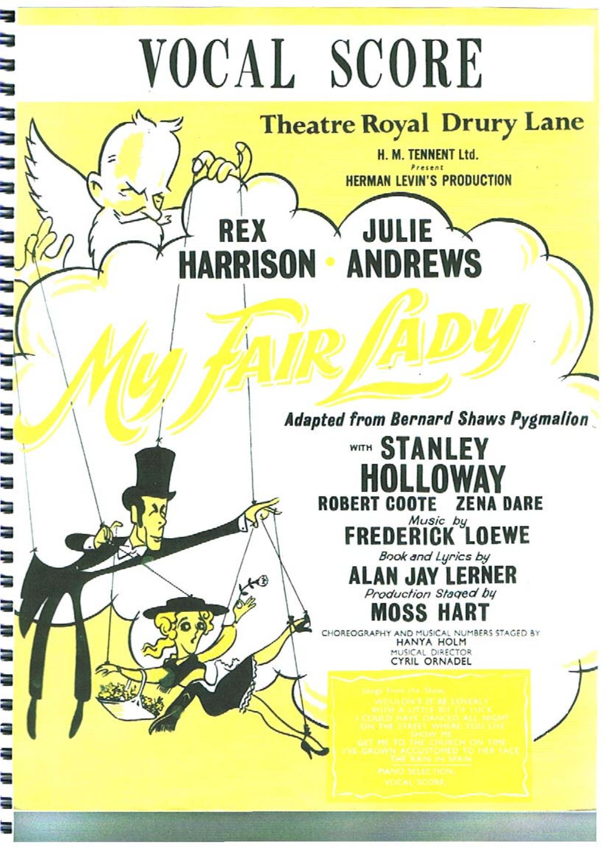 My Fair Lady (Easy Piano Songbook) (Broadway's Best) by Alan Jay Lerner; Frederick Loewe; Dan Coates