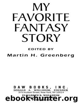 My Favorite Fantasy Story by Unknown