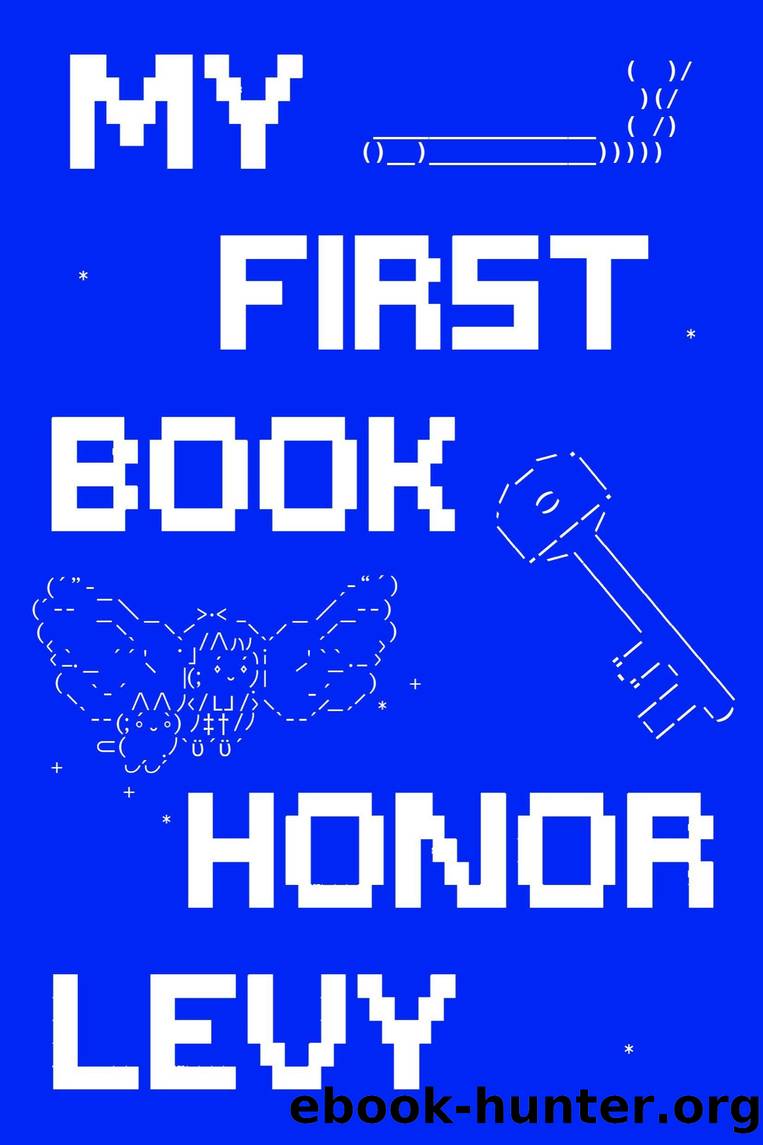 My First Book by Honor Levy