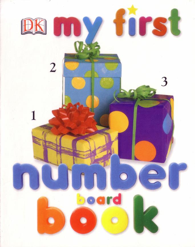 My First Number Board Book by DK Publishing