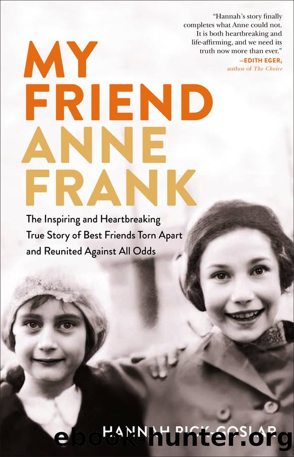 My Friend Anne Frank by Hannah Pick-Goslar;Dina Kraft; & Dina Kraft